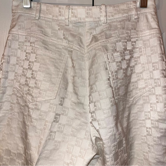 St. John Sport High Rise Straight Leg Monogrammed Pants - Picture 8 of 12